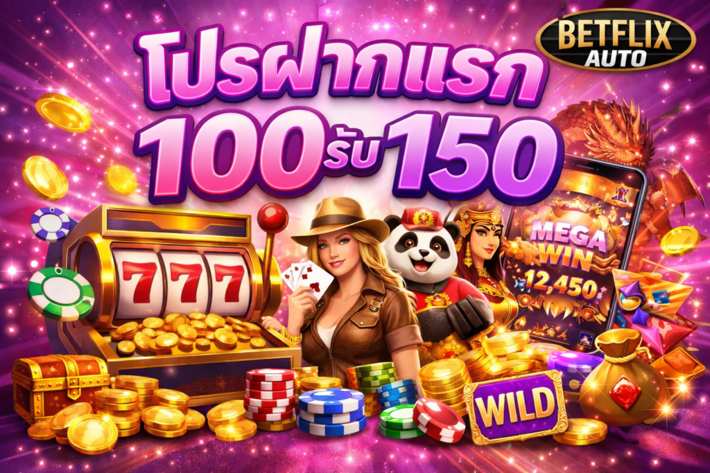 โปรฝากแรก100รับ150